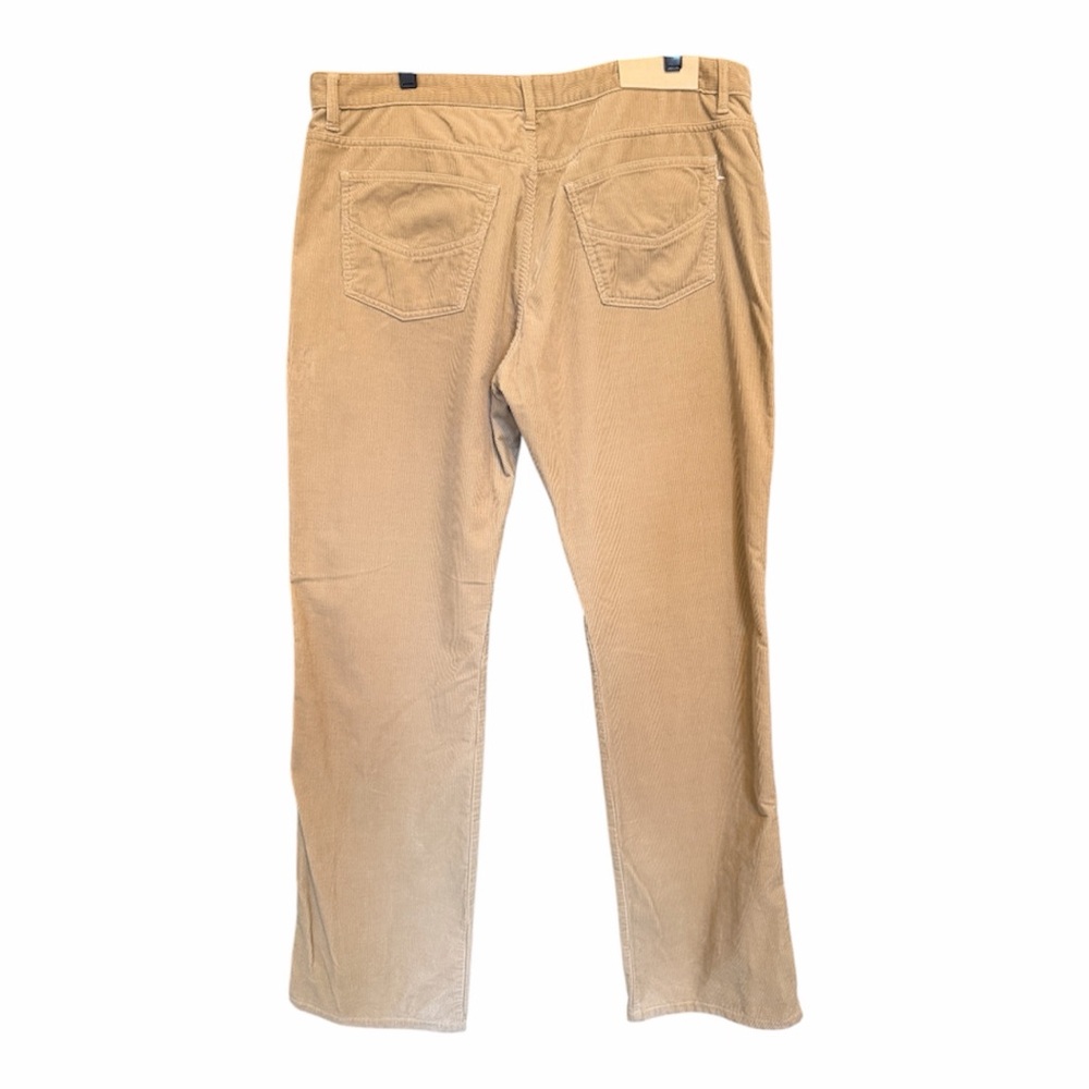 LV Louis Vuitton Pants Beige Gold Tone Buttons Men Corduroy Cotton 50 US 40 - Picture 2 of 13